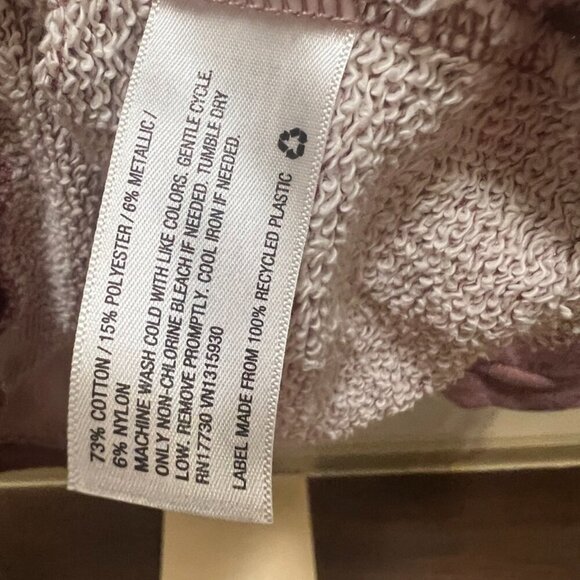 A New Day Mauve and Rose gold Sweatshirt Size L - Picture 3 of 5